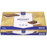 Metro Chef Brownies geschnitten, Preisangabe ohne MwSt. (Preis inkl. MwSt. 21,88 €), METRO 1 Kilogramm 1 Packung