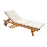 Bild von Dehner Rollliege 'Ravenna' Beige Dehner 1 Stück