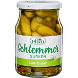 Efko Schlemmergurken div. Sorten, Preisangabe ohne MwSt. (Preis inkl. MwSt. 2,52 €), METRO 370 Milliliter 1 Glas