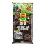 Bild von Compo BIO Hochbeet- und Gemüseerde, torffrei Dehner 50 Liter 1 Sack