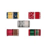 Crelando Geschenkband-Set Lidl 5 Stück