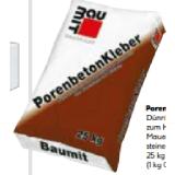 Baumit Porenbetonkleber 659834 HELLWEG 25 Kilogramm 1 Sack