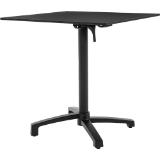 Alu-HPL-Tisch eckig oder rund, Preisangabe ohne MwSt. (Preis inkl. MwSt. 154,80 €), METRO