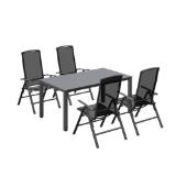 Vigo Harris Sitzgruppe Set 5tlg. Alu OBI 1 Set