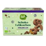 Bio Schoko Lebkuchen Vollmilch oder Zartbitter HOFER 250 Gramm 1 Packung