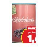 King's Crown Käferbohnen HOFER 400 Gramm 1 Dose