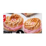 Interspar Backstube Brandteigring Erdbeere INTERSPAR 280 Gramm 1 Packung