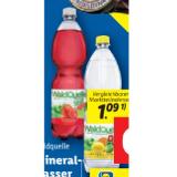Waldquelle Mineralwasser mit Geschmack versch. Sorten Lidl APP Preis 1 Liter 1 Flasche