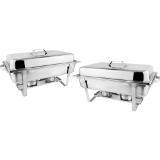 Promotion Bild von aro  Chafing Dish Doppelpack, Preisangabe ohne MwSt. (Preis inkl. MwSt. 99,59 €), METRO 1 Set