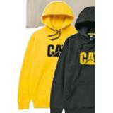 CAT Hoodie „Trademark“, gelb 119379 HELLWEG 1 Stück