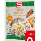 S-BUDGET Porridge versch. Sorten SPAR 60 Gramm 1 Packung