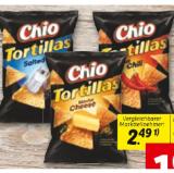 Promotion Bild von Chio Tortilla Chips versch. Sorten Lidl 110 Gramm 1 Packung