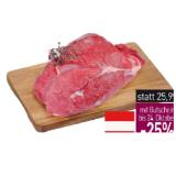 Österreichischer Hirschbraten von der Schulter Sutterlüty 1 Kilogramm