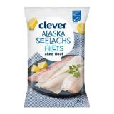 Clever Alaska Seelachsfilets natur, MSC BILLA PLUS 950 Gramm 1 Packung
