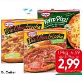 Dr. Oetker Ofenfrische Pizza oder Pietro Pizzi versch. Sorten EUROSPAR 1 Packung