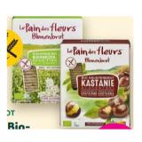 Blumenbrot Vegane Bio-Brot-Schnitten verschiedene Sorten Denns BioMarkt 150 Gramm 1 Packung