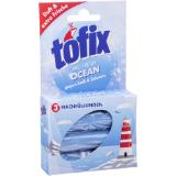 Tofix WC Steine Nachfüllung Ocean, Preisangabe ohne MwSt. (Preis inkl. MwSt. 2,15 €), METRO 3 Stück 1 Packung