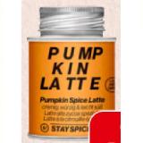 Stay Spiced! Pumpkin Spice Latte SPAR 60 Gramm 1 Stück