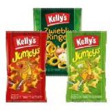 Kelly's Jumpys Paprika, Sour Cream, Ofen Jumpys Meersalz oder Zwiebli Ringe Sutterlüty 1 Packung