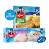 iglo Polar-Dorsch natur, paniert, Müllerin, Mediterrane-, Serbische Art od. Scholle div. Sorten, MSC Sutterlüty 1 Packung