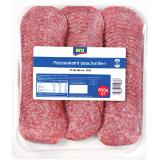 aro  Pizzasalami Kal.80, Preisangabe ohne MwSt. (Preis inkl. MwSt. 4,61 €), METRO 500 Gramm 1 Packung