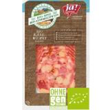 Ja! Natürlich Bio Käsewurst Pikant geschnitten Sutterlüty 80 Gramm 1 Packung