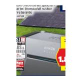 Green Solar Balkonkraftwerk Boden mit Anker Solix 3 Speicher HOFER 1 Stück