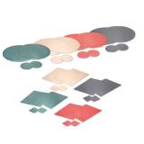 Home Creation Platzset in Lederoptik verschiedene Formen und Farben HOFER 4 Stück