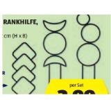 Belavi Dekorative Rankhilfe HOFER 3 Stück