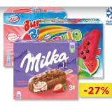 Promotion Bild von Schöller Kaktus 9er, Pirulo 5er, Bum Bum 4er oder Milka Eis 3er Unimarkt 1 Packung