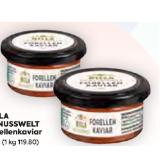 BILLA GENUSSWELT Forellenkaviar BILLA 50 Gramm 1 Glas