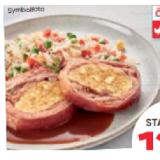 maxi.restaurant Gefüllter Kalbsrollbraten mit Gemüsereis und Natursaftl Maximarkt 1 Set