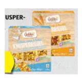 Golden Bridge Linsen Knusper-Riegel div. Sorten HOFER 3 Stück 1 Packung