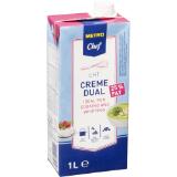 Metro Chef Creme Dual, Preisangabe ohne MwSt. (Preis inkl. MwSt. 3,51 €), METRO 1 Liter 1 Packung