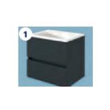 Held Waschtisch Baabe 60 cm HOFER 1 Stück