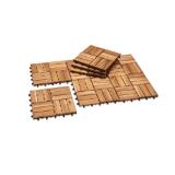 Livarno Holzfliesen Lidl 9 Stück