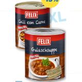 Felix Gulaschsuppe oder Chili con Carne T&G 2.90 Kilogramm 1 Dose