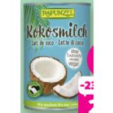 Rapunzel Bio-Kokosmilch NUR MIT APP Denns BioMarkt 400 Milliliter 1 Dose