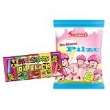 Swizzels /Zed Candy Squashies süße Pilze oder Retro Süßigkeiten versch. Sorten Lidl 1 Packung