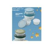 Crofton Glasbehälter mit Deckel HOFER 4 Stück