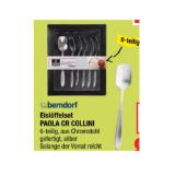 Promotion Bild von berndorf Eislöffelset PAOLA CR COLLINI Maximarkt 6 Stück