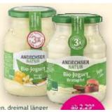 Andechser Natur Bio-Frucht- oder -Crenejoghurt versch. Sorten HOFER 500 Gramm 1 Glas