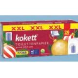 Promotion Bild von kokett XXL Toilettenpapier mit Duft 3-lagig HOFER 20 Rollen 1 Packung