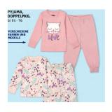 LILY & DAN Kleinkinder-Pyjama, Doppelpkg. versch. Farben und Modelle HOFER 1 Packung