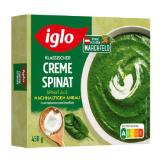 iglo Cremespinat od. Spinat passiert BILLA 450 Gramm 1 Packung