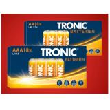 Tronic Super Alkaline Microzellen AA oder AAA Lidl 8 Stück 1 Packung