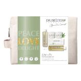 Promotion Bild von Dr. Belter Geschenkset N-Linie fresh beauty plants Reinigungsgel, 210 ml Gesichtsfluid, 210 ml CBD Creme, 50 ml Aloe Creme, 50 ml Botanical Maske, 1 Stk. + Kosmetiktasche dm 1 Set