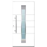 Bild von Aluminium-Sicherheitshaustür „Turin Exklusive“, weiß 230940 HELLWEG 1 Stück