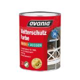 Promotion Bild von AVANIA Wetterschutzfarbe Moosgrün 750 ml 1 Dose
