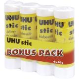 UHU Stic Bonuspack, Preisangabe ohne MwSt. (Preis inkl. MwSt. 1,68 €), METRO 40 Gramm 1 Stück